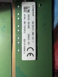 Kingston 16GB Kit 2X8GB DDR4-2666 PC4-2666V Desktop Ram Memory. Fixed Price $50.00.