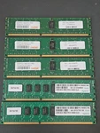 20GB (5X 4GB) Server Ram PC3-10600 Ecc Reg Riverbed / Apacer Not For. Fixed Price $23.25.