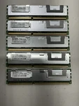Lot Of (20GB) Elpida 4GB 4RX8 PC3-8500R-7-10-HP Memory DDR3 Sdram Server. Fixed Price $25.00.