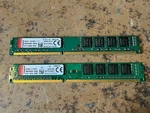 Kingston Technology 12GB Non-ecc CL11 Udimm Kit 1600MHZ DDR3 Ram KVR16N11K2/16. Fixed Price $30.00.