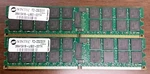 4GB Wintec Server Ram 2X 2GB PC2-3200/2G/E/R 39941341B-L/802-02774. Fixed Price $34.89.
