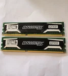 8GB 2X4GB PC3-12800 Crucial Ballistix Sport BLS4G3D1609DS1S00.16FED2 DDR3 Kit. Fixed Price $15.25.