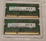 Samsung 8GB ( 2X4GB) M471B5173EBO-YKO 1RX8 PC3L-12800S-11-13-B4 Laptop Memory. Fixed Price $18.00.