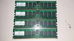 Lot Of Nanya 1GB NT1GT72U4PA0BU-5A PC2-3200R-333-10-H1 Memory. Fixed Price $8.99.