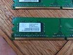 Nanya PC2-3200 Mb Dimm DDR2 Sdram Memory (NT256T64UH4A0F-5A Matching Set. Fixed Price $29.50.