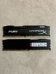 Kingston Hyperx Fury Black 16GB Kit (2X8GB) 2400MHZ DDR4 CL15 Dimm Desktop Ram. Fixed Price $64.99.