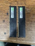 Teamgroup 16GB DDR4 2666MHZ Ram (2X8GB) TED48G2666C19BK Desktop Memory. Fixed Price $89.00.