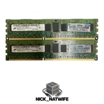 Micron 8GB (2X4GB) DDR3L-1333 PC3L-10600R Ecc Ram MT18KSF51272PZ-1G4K1HE. Fixed Price $14.99.