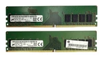 Micron 16GB (2X8GB) PC4-21300 DDR4-2666V Desktop Memory MTA8ATF1G64AZ-2G6E1. Fixed Price $53.99.