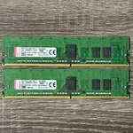 2X Kingston 8GB 1RX8 PC4-2400T DDR4 Rdimm Ecc Server Ram (16GB). Fixed Price $44.95.