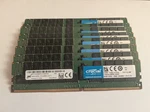 CT64G4LFQ4266 Crucial 64GB DDR4 2666 PC4-21300 4DRX4 Ecc Lrdimm Server Memory. Fixed Price $200.00.