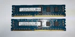 Sk Hynix 8GB DDR3 Ram 4GB X2 1RX8 PC3-14900R Memory For Servers. Fixed Price $12.99.