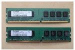 Elpida 2GB 2X 1GB PC2-6400U DDR2-800 240P Dimm Intel Desktop Upgrade Memory Ram. Fixed Price $10.99.