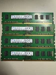 Samsung 32GB (4X8GB) M378B1G73DB0-CK0 Ram DDR3 1600MHZ Desktop Memory. Fixed Price $50.00.