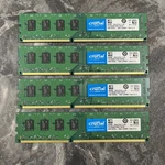 Lot Of Crucial 4GB PC3-12800U DDR3-1600 CT51264BA160B.C16FN2 Desktop Memory. Fixed Price $29.99.