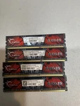 G.skill F3-1600C11D-8GISL 4X4GB PC3-12800 1600MHZ DDR3 Desktop Memory Ram. Fixed Price $19.99.