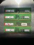 Kingston 64GB (4 X 16GB) Crucial DDR4 Desktop Ram Kit Non-ecc Udimm. Fixed Price $299.99.