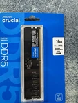 Crucial 16GB DDR5-5600 Desktop Memory Module CT16G56C46U5 New Sealed. Fixed Price $199.00.
