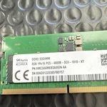 Sk Hynix DDR5 So-dimm 8GB PC5-4800B Ecc Ram HMCG66MEBSA092N 262-PIN. Fixed Price $65.00.