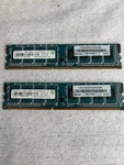 Genuine Lenovo 64Y6649-K Computer Memory 2GB PC3-10600 Lot Of Total 4G. Fixed Price $29.50.