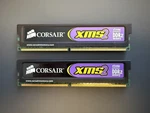 Corsair PC2-6400 2GB Dimm DDR2 Memory (CM2X2048-6400C5C). Fixed Price $14.00.