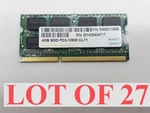 Apacer 4GB DDR3 PC3 12800 Sodimm CL11 75.B83DF.G060B Laptop Memory Ram Lot 27. Fixed Price $199.99.