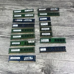 Lot Of 17 Mixed DDR2 DDR3 Ram Sticks Memory Modules Major Brands. Fixed Price $40.00.