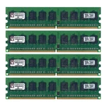 Server 2GB Ram Kit (4X512MB) Kingston KVR533D2E4/512 DDR2 533MHZ Unbuffered Ecc. Fixed Price $37.25.