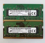 Lot 2X 8GB (16GB) Micron MTA8ATF1G64HZ-2G6E1 PC4-2666V DDR4 Sodimm Laptop Memory. Fixed Price $53.99.