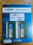 Crucial DDR4-2133 16GB Kit (2X8GB) Desktop Memory CT2K8G4DFD8213 Ram. Fixed Price $175.44.