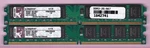 4GB 2X2GB Kingston KVR667D2N5/2G DDR2-667 PC2-5300 Low Profile Ram Memory Kit Cn. Fixed Price $14.80.