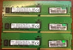 Hynix 3X 16GB (48GB Total) PC4-3200 2RX8 DDR4 Ecc Reg Rdimm HMA82GR7JJR8N-WM. Fixed Price $315.00.