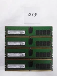 019--MICRON 16GB 2RX8 PC4-2400T-RE1-11 Server Ram, Lot Of 4, Grade. Fixed Price $200.00.