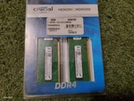 Crucial 32GB DDR4 Ram 4X 8GB 2133P PC4-17000 CL15 Desktop Memory CT4C8G4DFD8213. Fixed Price $260.00.