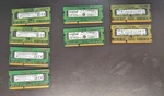 Small Lot Of Various Sodimm; 4X4GB Micron; 2X2GB Samsung; 2X4GB Crucial. Fixed Price $99.00.