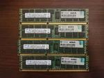 16GB 4X4GB Samsung M393B5170FH0-CH9Q5 DDR3-1333 PC3-10600R Server Memory Ecc Ram. Fixed Price $19.00.