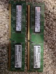Hynix Smart 4GB (4X1GB) DDR2 Dimm PC2-6400 240-PIN Memory. Fixed Price $30.00.