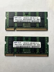 Samsung 4GB DDR2 Laptop Memory Kit 2X 2GB PC2-6400S-666-12-E3 M470T5663QZ3-CF7. Fixed Price $12.99.