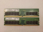 ( Lot Of 2) Samsung 16GB 1RX8 PC4-3200AA Server Ram M391A2G43BB2-CWEQ Udimm. Fixed Price $199.00.