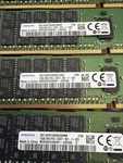 Samsung 16GB 2RX4 PC4-2400T Ecc DDR4 Server Ram Memory M39A2G40EB1-CRC0Q. Fixed Price $100.00.