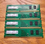 Kingston 8GB ( 4X2GB) 1R DDR3 1600MHZ KVR16N11S6/2 Fast Ship. Fixed Price $19.99.