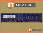 Nanya 2GB PC3-10600E DDR3-1333 Unbuffered Ecc Memory Module NT2GC72B8PA0NF-CG. Fixed Price $49.00.