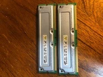 (2X 128MB) Samsung MR18R1624AF0 CK8 800-45 128MB/4 Ecc Rdram Memory Vintage. Fixed Price $12.00.