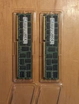 Samsung 32GB Kit 2X16GB DDR3L Ecc Rdimm PC3L-12800R 1600 M393B2G70EB0-YK0. Fixed Price $29.99.