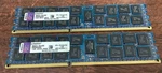 2PC Lot Kingston 16GB 2RX4 PC3L-10600R Memory KTH-PL313LV/16G Free Ship. Fixed Price $29.99.