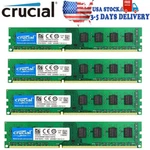 Crucial DDR3 1600MHZ 4X 8GB 32GB PC3-12800 Desktop Memory Ram 240PIN Dimm 1.5V. Fixed Price $78.95.