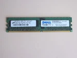 #2 Oem Dell 512MB DDR2 400MHZ CL3 Ecc Server Workstation Ram PC2-3200R-333-12-B0. Fixed Price $14.37.