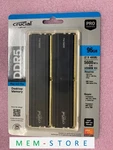 Crucial Pro CP2K48G56C46U5 96GB Kit 2X48GB DDR5 5600MHZ Udimm Desktop Ram Memory. Fixed Price $1800.00.