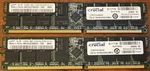 Lot Of Samsung Crucial 2GB 184-PIN Ddr PC2700R-25331-F3 M312L5720DZ3-CB3. Fixed Price $15.00.