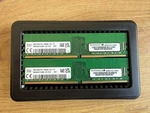 2PCS Sk Hynix DDR4-3200 Ecc Udimm PC4-25600 HMAA4GU7CJR8N-XN New. Fixed Price $219.00.